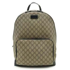 GUCCI Authentic Black Leather Backpack